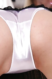 Adorable Emmaline Shows Her Delicate Curves On The Floor In High Heels