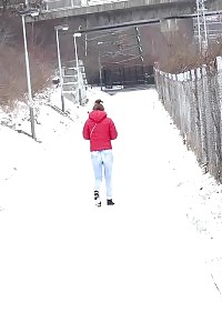 Dafne Melts The Snow With Her Hot Urine