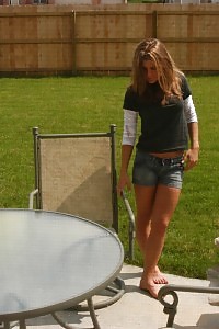 Having Fun In The Backyard