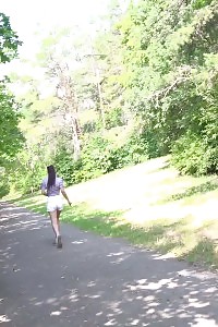 Incredible Lady Esperansa Relieves Pee Desperation