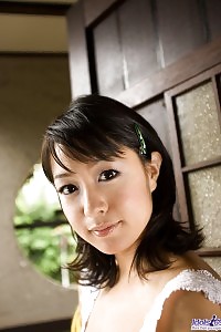 Divine Asian Lady Enjoys Stripping On The Sandy Beach And Exploring Her Tight Boobs